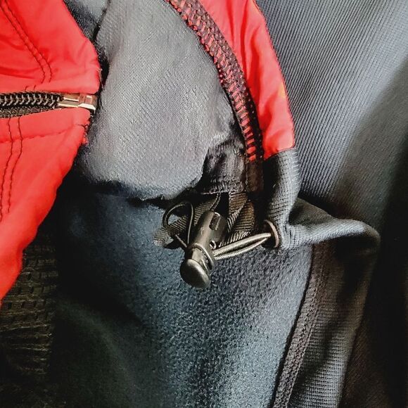 Sugoi Scotchlite Cycling Bike Jacket Red Black LRG - Picture 8 of 11